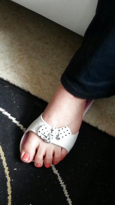 25P French lover wife pink feet toes