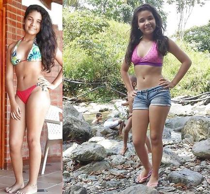 25P NENAS  LATINAS EN LA PLAYA