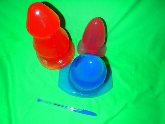 9P New Giante Blue butt plug  May 2014
