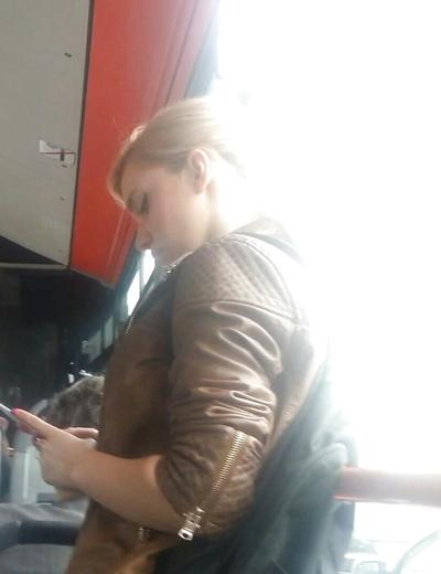 16P Sexy teens in bus, train romanian