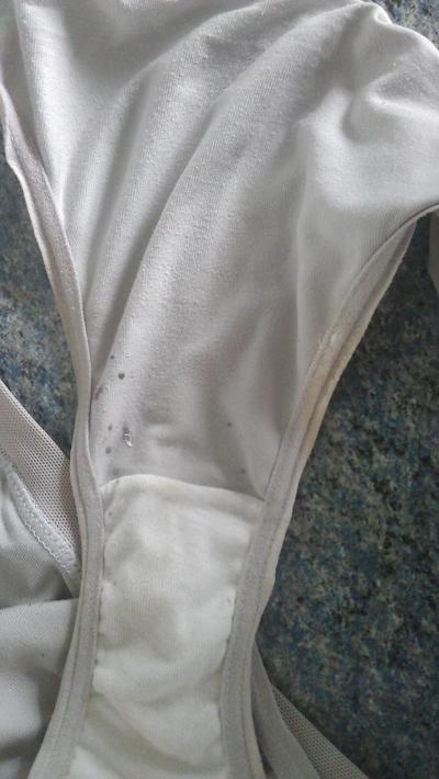 6P Wifes dirty white panties