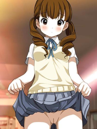 25P 0178 -Cartoon SchoolGirls Art Graphics- 制服 -03-
