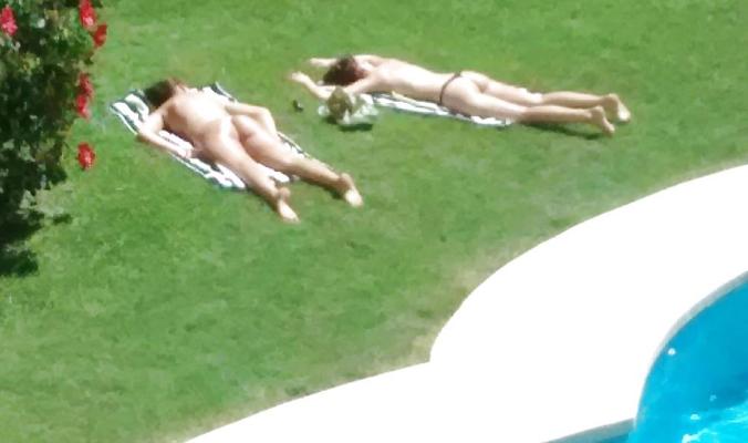 5P Girls by my pool 