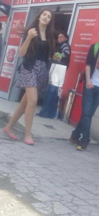 7P Sexy teens skirt romanian
