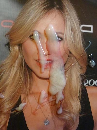 14P Sperma auf Katrina Bowdens Gesicht!