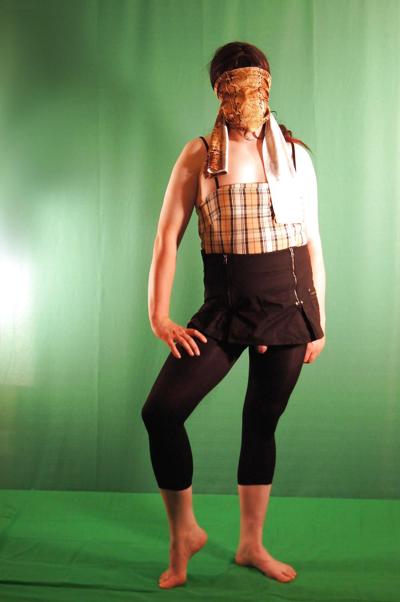 4P Scarfed Tgirl