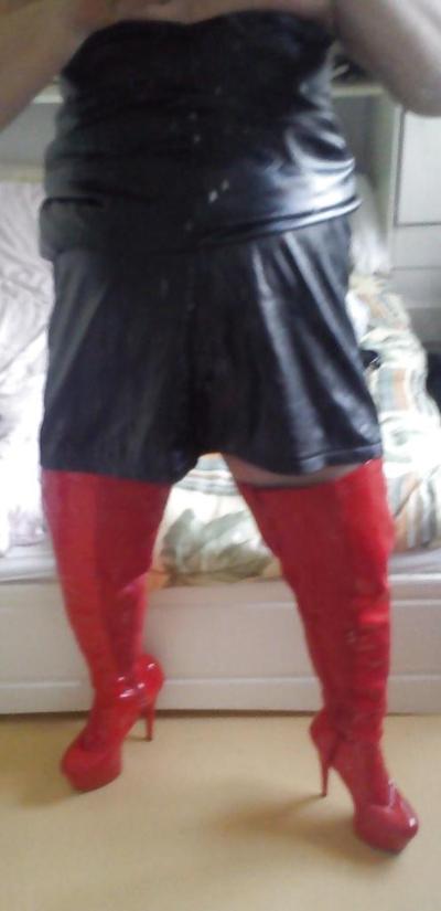 4P New Boots and Leather dress