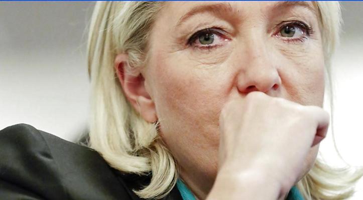 25P Ich habe gerade Marine Le Pen einen runtergeholt