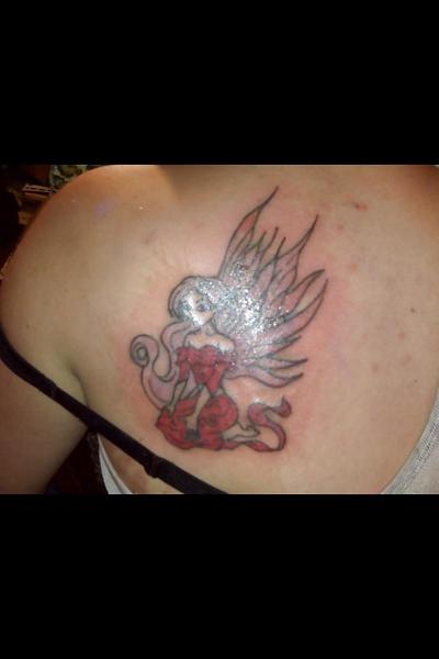 5P Tattoo of my daughter's drawings