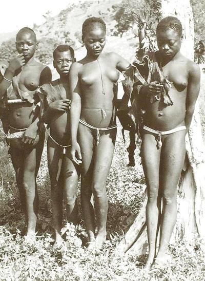 25P Naive native nudity captured in colonial times II