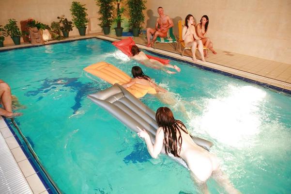 25P Naked Pool Party - Part 2