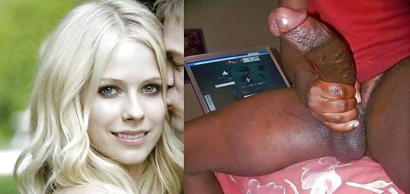 18P Avril Lavigne Schwarzer Schwanz 2