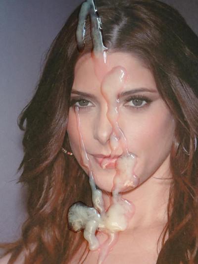 10P Ashley Greene est plus belle avec du sperme sur son visage !