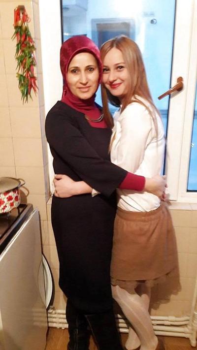 7P Turbanli hijab árabe turco afet