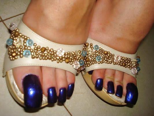 24P Sexy Long Nails And Toes