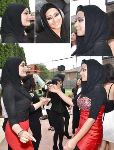 25P Outdoor jilbab hijab niqab arab turkish tudung turban mallu1
