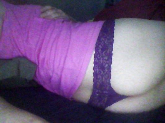 5P Purple thong