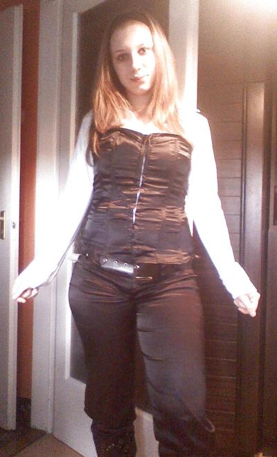 23P Satin blouse