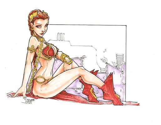 25P Slave Leia.