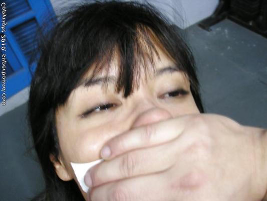 6P Tape gagged and nose shut 4