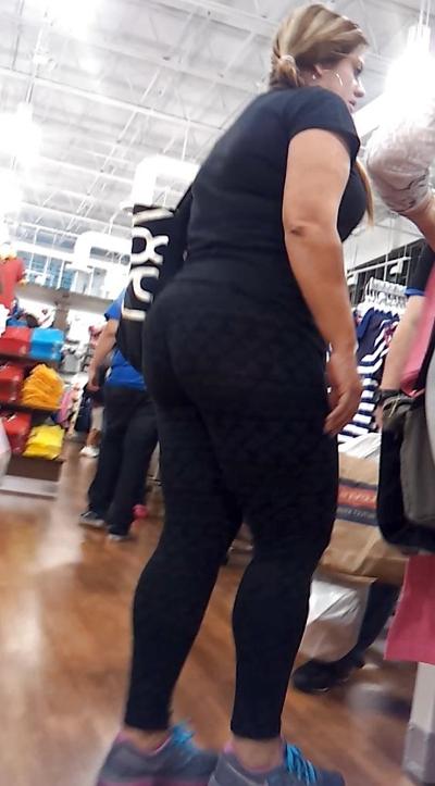 8P SEXY cul latin MILF VPL seethru leggins JUANbligaton VOYEUR