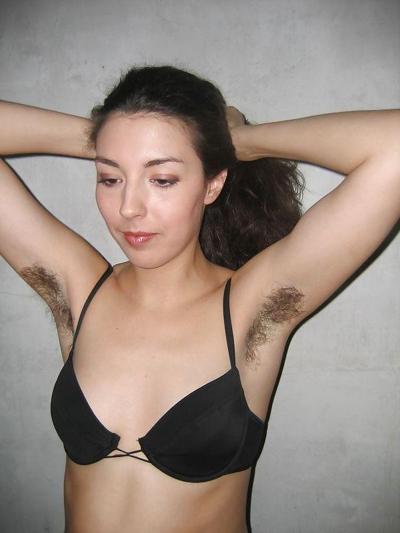 25P Miscellaneous girls showing hairy, unshaven armpits 1