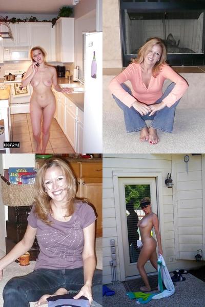 20P Dressed Undressed Amateur Wives and Milfs