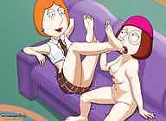 4P Anime Hentai - Lois and Meg Griffin