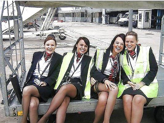 25P Sexy Air Stewardess
