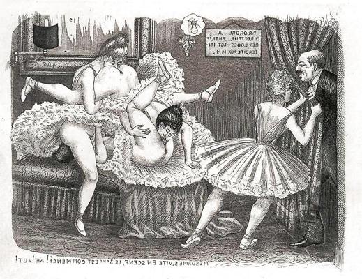23P Them. Drawn Porn   Art 18 - French Postcards 5