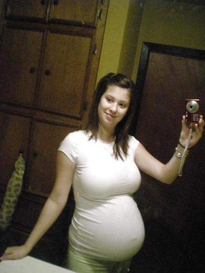 14P Amateur PREGNANT teen selfschor part 3
