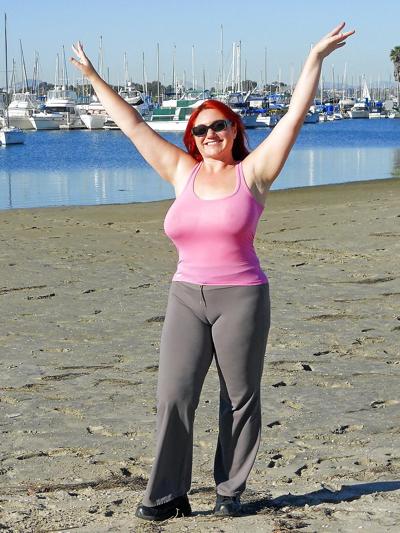8P Fotze frisst Hose - cameltoe