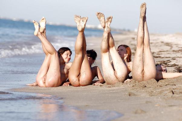 14P Teens and moms at the beach - Part IV