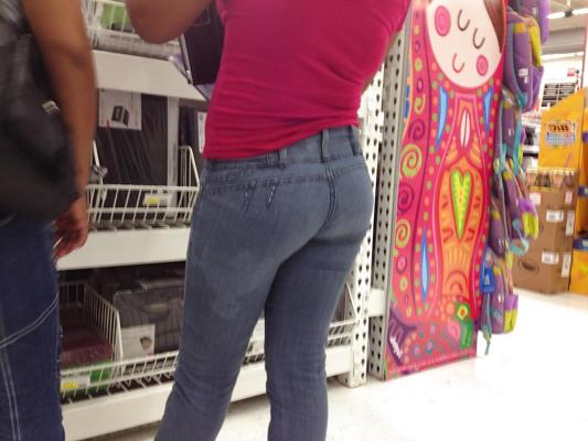 10P Mexicana-Culo apretado de nena de prepa en OfficeDepot