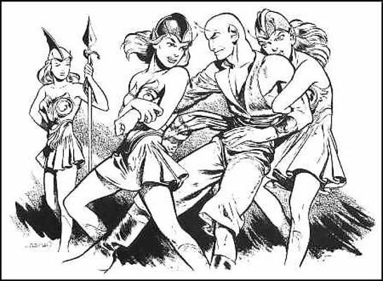20P Enslaved by Alien Women