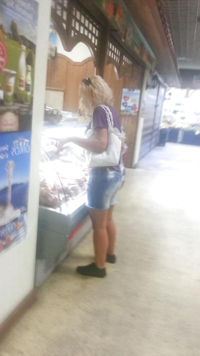 9P Sexy ass supermarket romanian