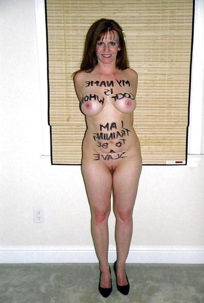 25P Body writing and humiliation