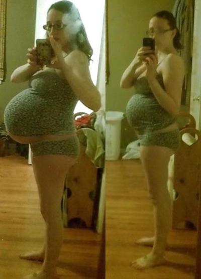 25P Huge Pregnant Belly 2