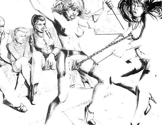 8P Desenhos clássicos de BDSM