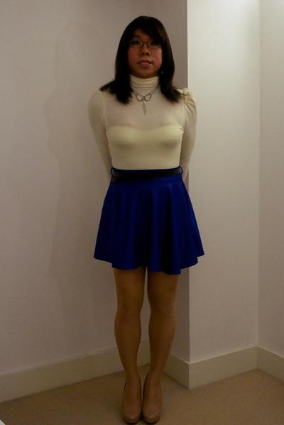 5P Blue Skirt