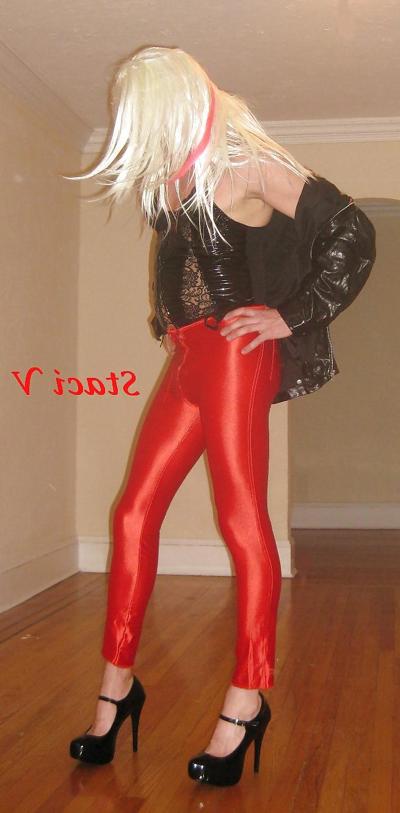 17P Spandex Disco Pants