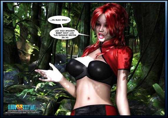 25P 3D Comic: Crimson Sonja 1