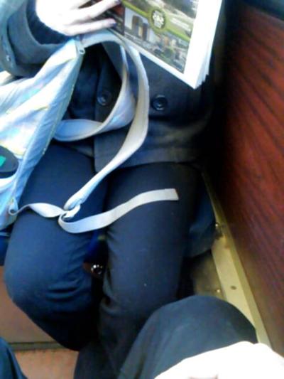 14P 盗撮 - 電車内のカレン・ギランそっくりさん