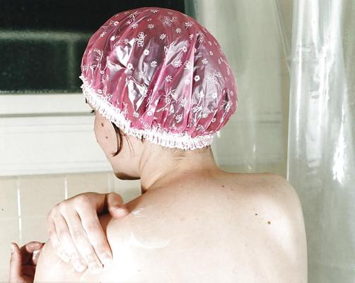 24P Shower caps