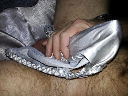 4P Me with ex wife satin panties
