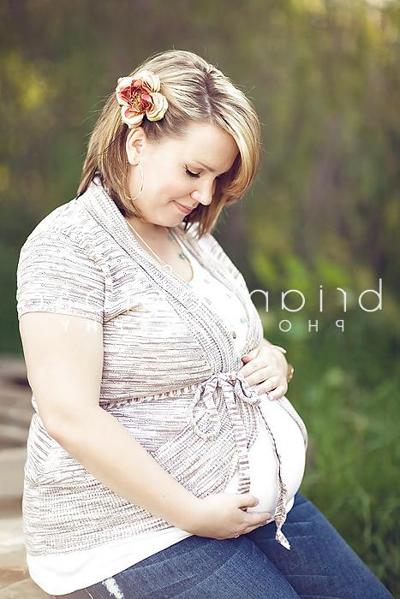 10P Pregnant lauren- with clothes big boobs