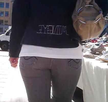 13P Cul chinois en jeans