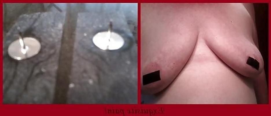 12P Kitty's tit torture