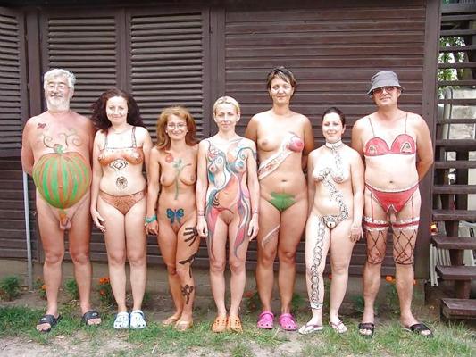 15P Nudist Pictures I love 23 Body painting