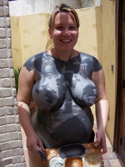 4P Pregnant big tits lauren